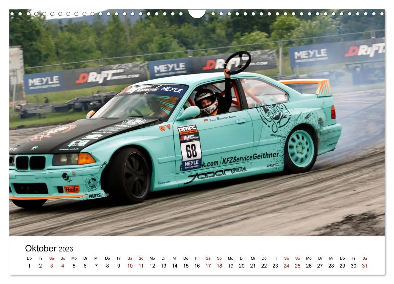 Bild: 9783457661642 | Driftwinkel Extrem (Wandkalender 2026 DIN A3 quer), CALVENDO...