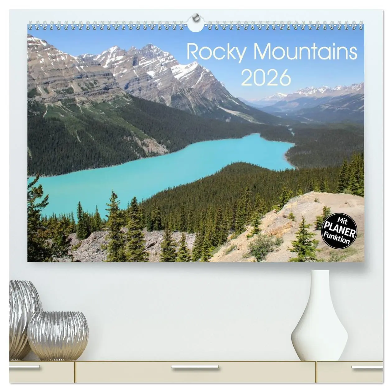 Cover: 9783457971642 | Rocky Mountains 2026 (hochwertiger Premium Wandkalender 2026 DIN A2...