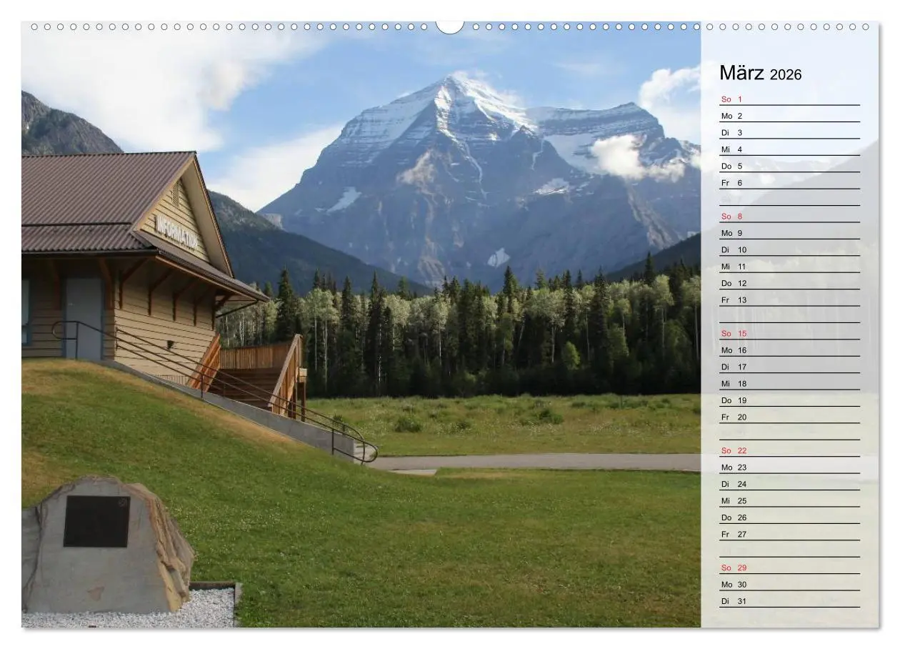 Bild: 9783457971642 | Rocky Mountains 2026 (hochwertiger Premium Wandkalender 2026 DIN A2...