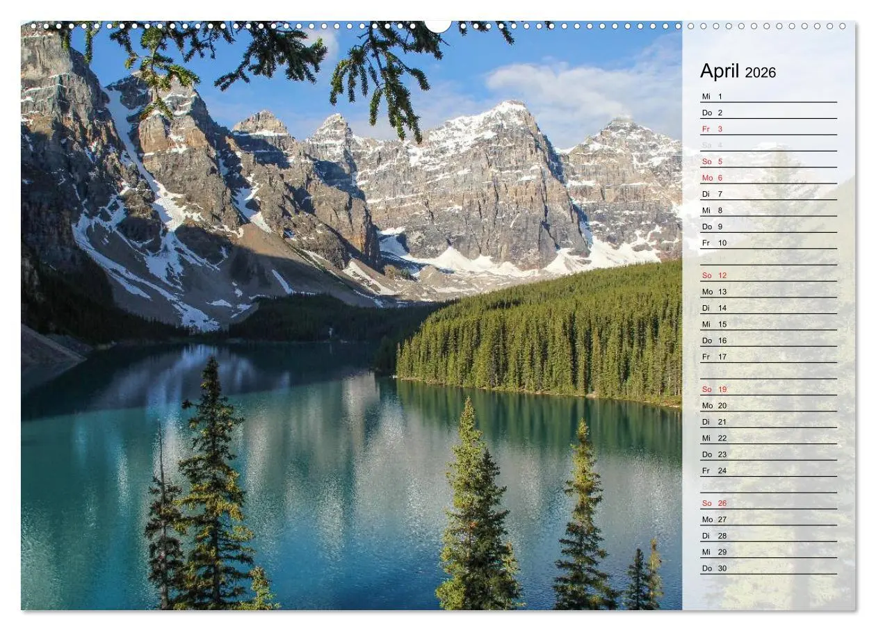 Bild: 9783457971642 | Rocky Mountains 2026 (hochwertiger Premium Wandkalender 2026 DIN A2...