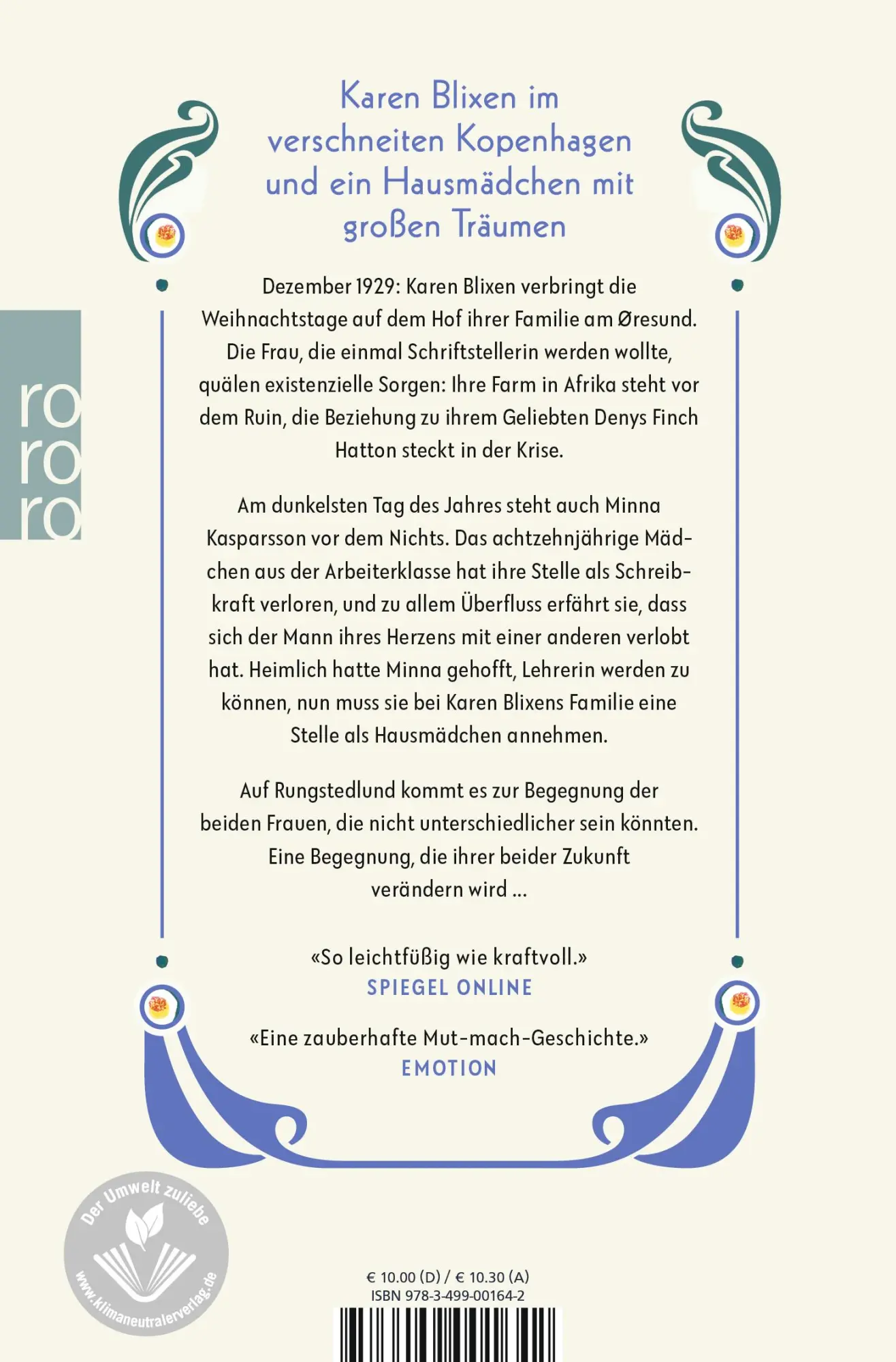 Rückseite: 9783499001642 | Ein dänischer Winter | Sanne Jellings | Taschenbuch | 160 S. | Deutsch