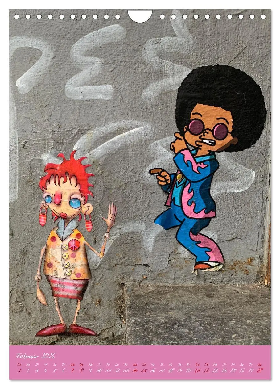 Bild: 9783516371642 | LOVE HAMBURG - STREET ART (Wandkalender 2026 DIN A4 hoch), CALVENDO...