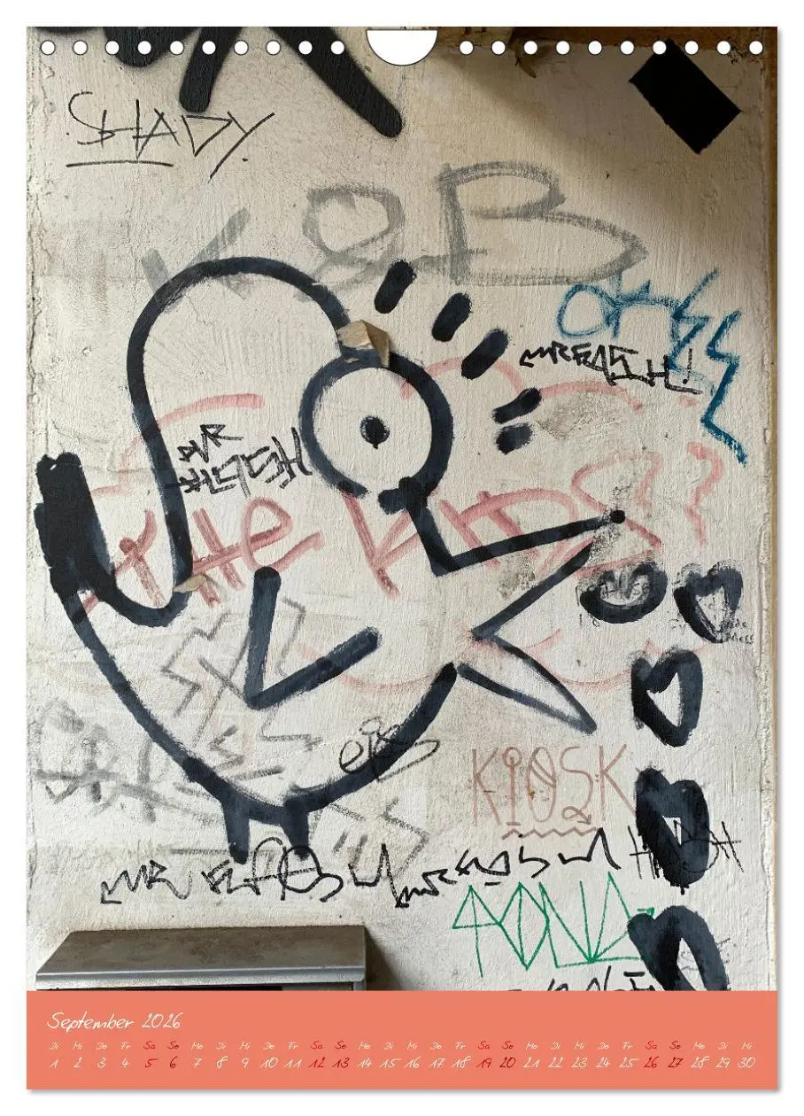 Bild: 9783516371642 | LOVE HAMBURG - STREET ART (Wandkalender 2026 DIN A4 hoch), CALVENDO...