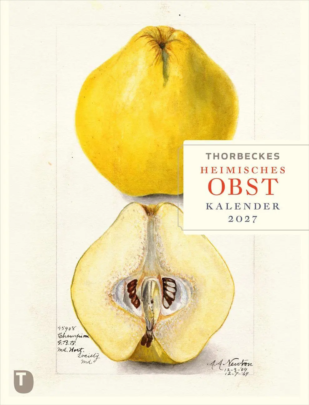 Cover: 9783799521642 | Thorbeckes heimisches Obst Kalender 2027 | Kalender | 56 S. | Deutsch
