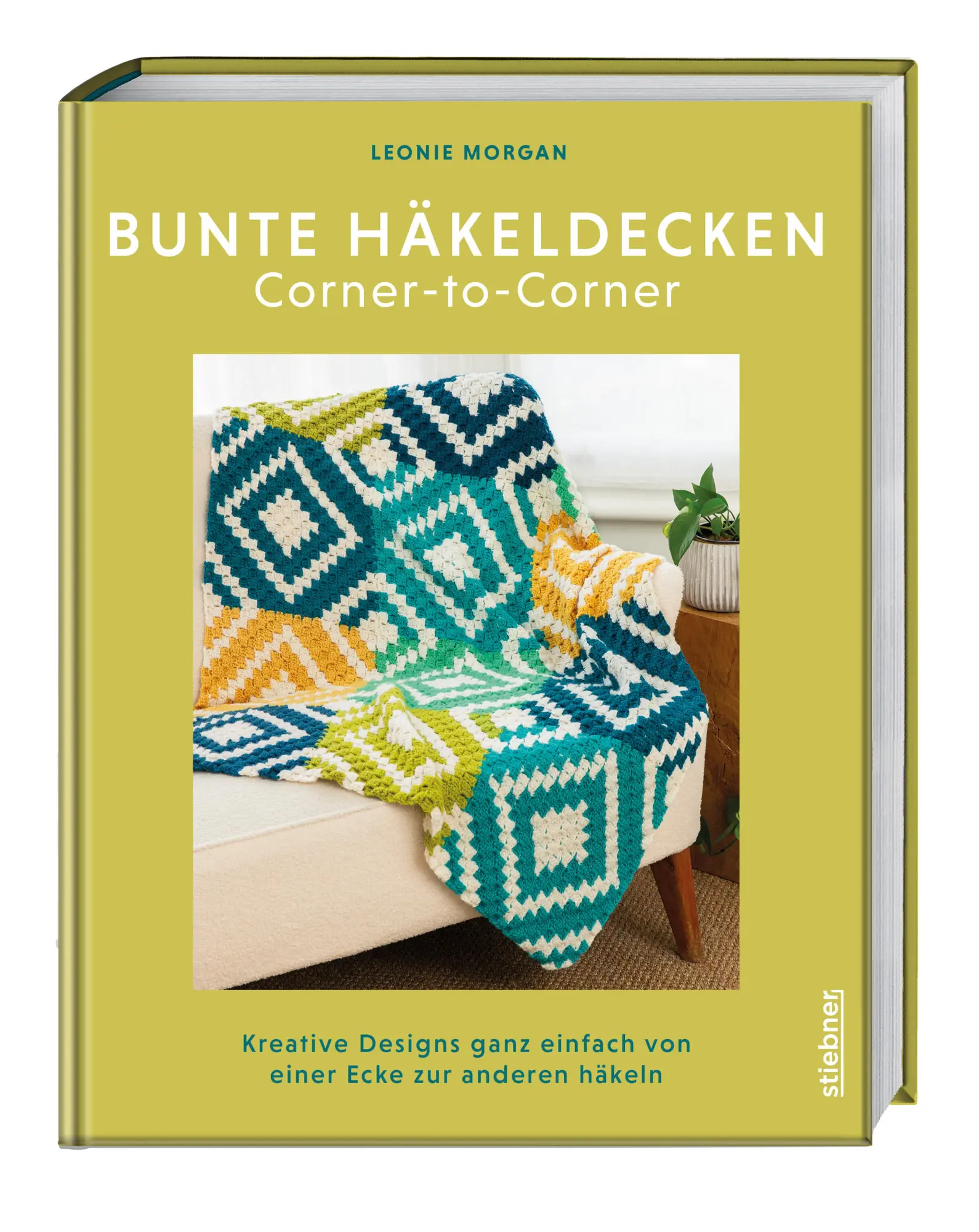 Cover: 9783830721642 | Bunte Häkeldecken Corner-to-Corner | Leonie Morgan | Taschenbuch