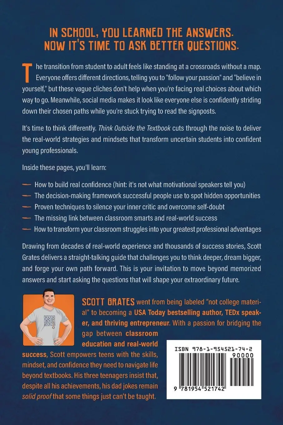 Rückseite: 9781954521742 | Think Outside the Textbook | Real Talk for Real Life Success | Grates
