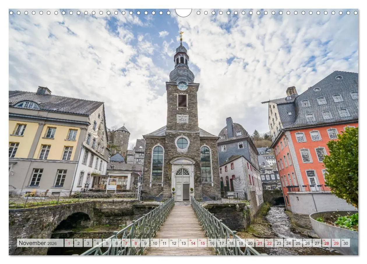 Bild: 9783457411742 | Monschau Impressionen (Wandkalender 2026 DIN A3 quer), CALVENDO...