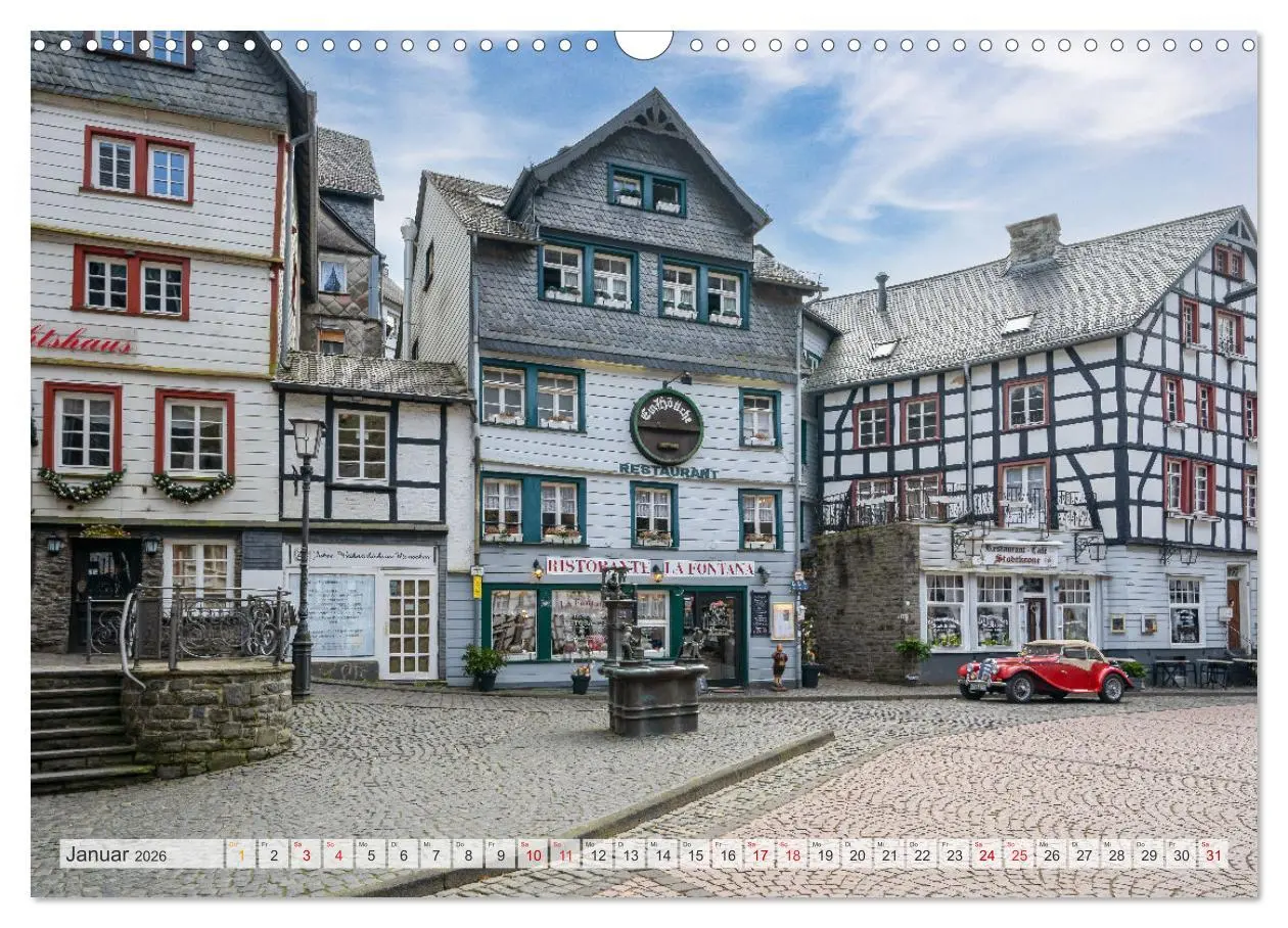 Bild: 9783457411742 | Monschau Impressionen (Wandkalender 2026 DIN A3 quer), CALVENDO...