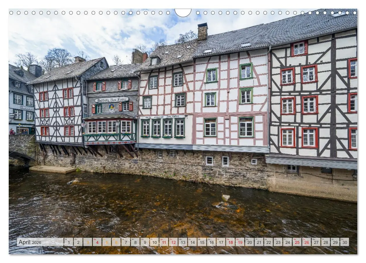 Bild: 9783457411742 | Monschau Impressionen (Wandkalender 2026 DIN A3 quer), CALVENDO...