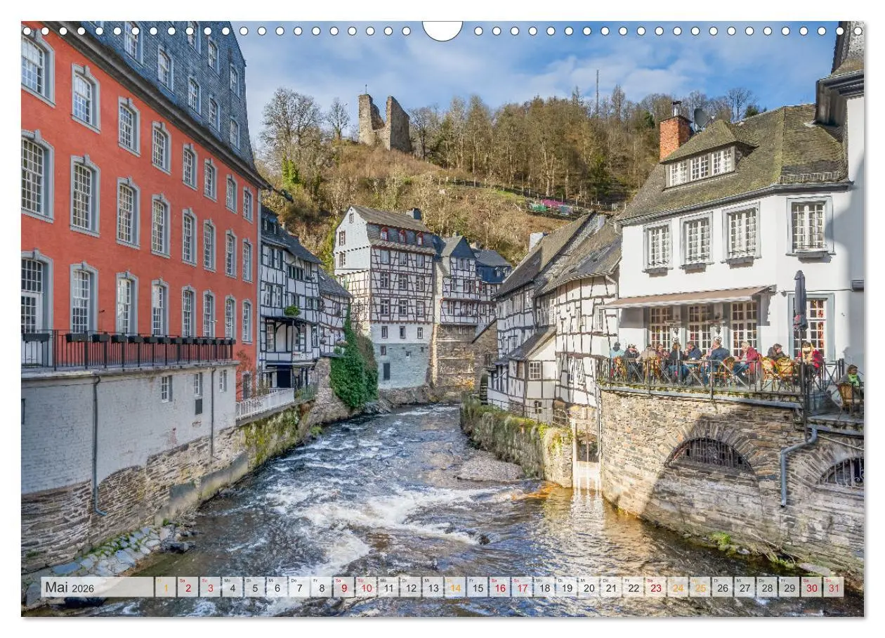 Bild: 9783457411742 | Monschau Impressionen (Wandkalender 2026 DIN A3 quer), CALVENDO...