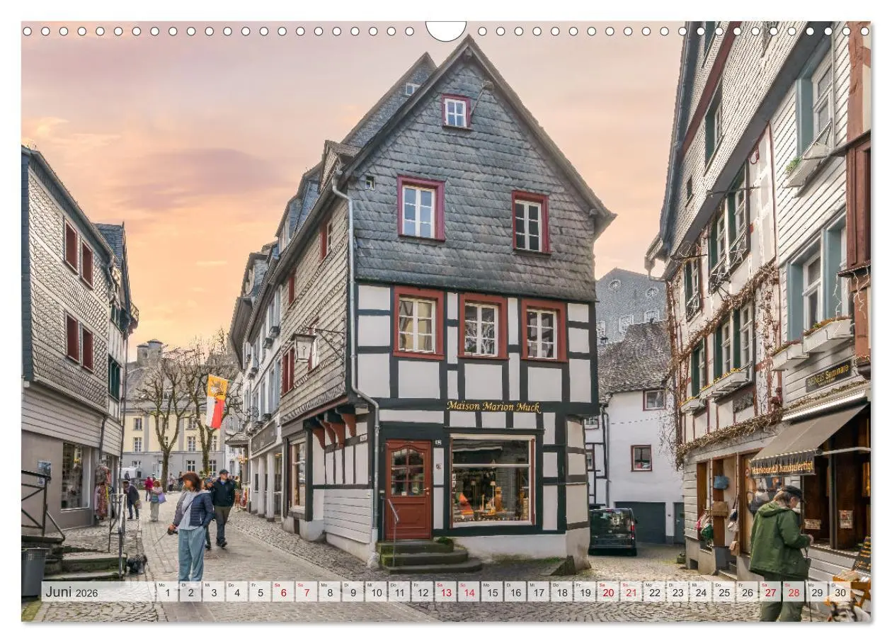Bild: 9783457411742 | Monschau Impressionen (Wandkalender 2026 DIN A3 quer), CALVENDO...