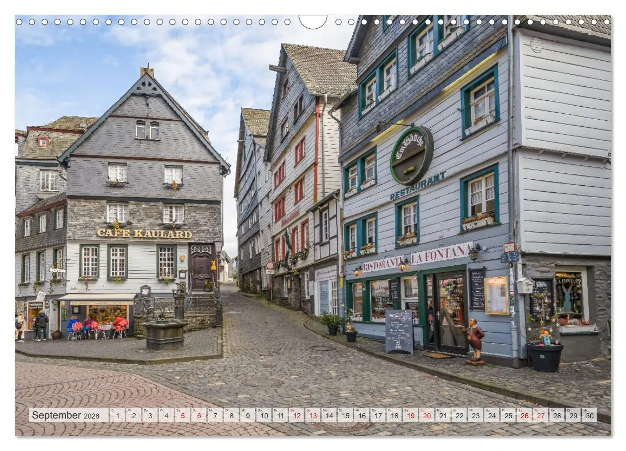 Bild: 9783457411742 | Monschau Impressionen (Wandkalender 2026 DIN A3 quer), CALVENDO...