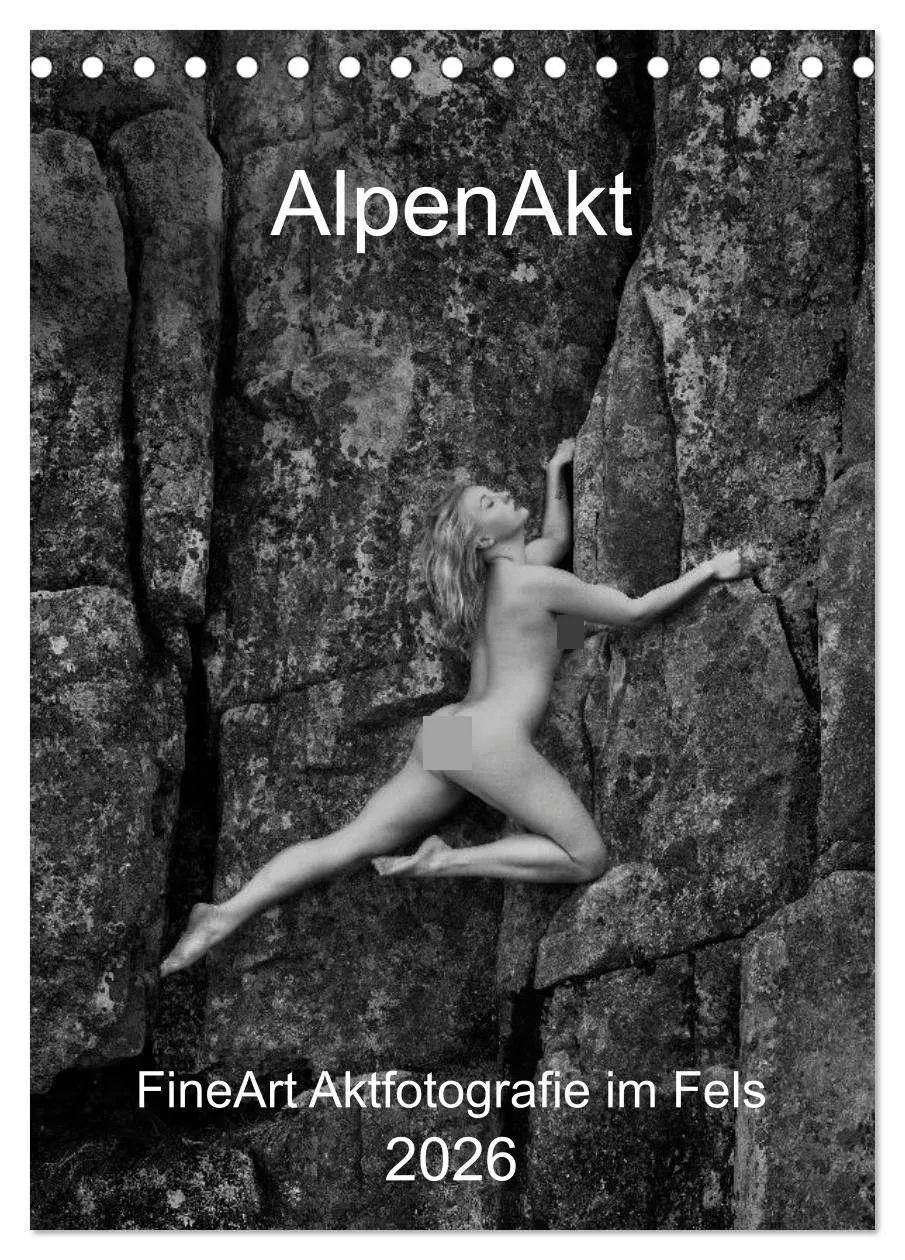 Cover: 9783516361742 | AlpenAkt 2026 (Tischkalender 2026 DIN A5 hoch), CALVENDO...
