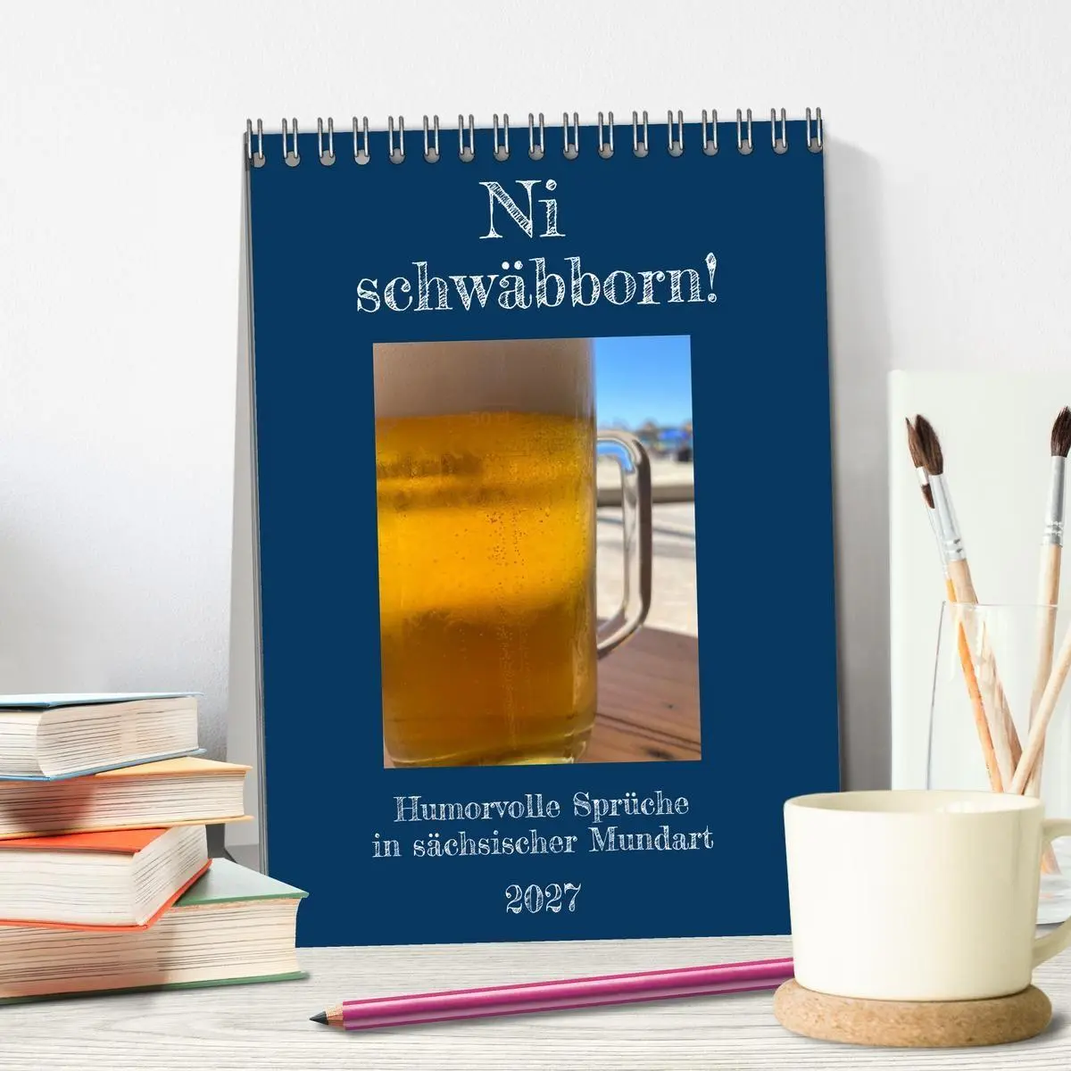 Bild: 9783569211742 | Ni schwäbborn! Mundart und Dialekt Kalender Sachsen (Tischkalender...