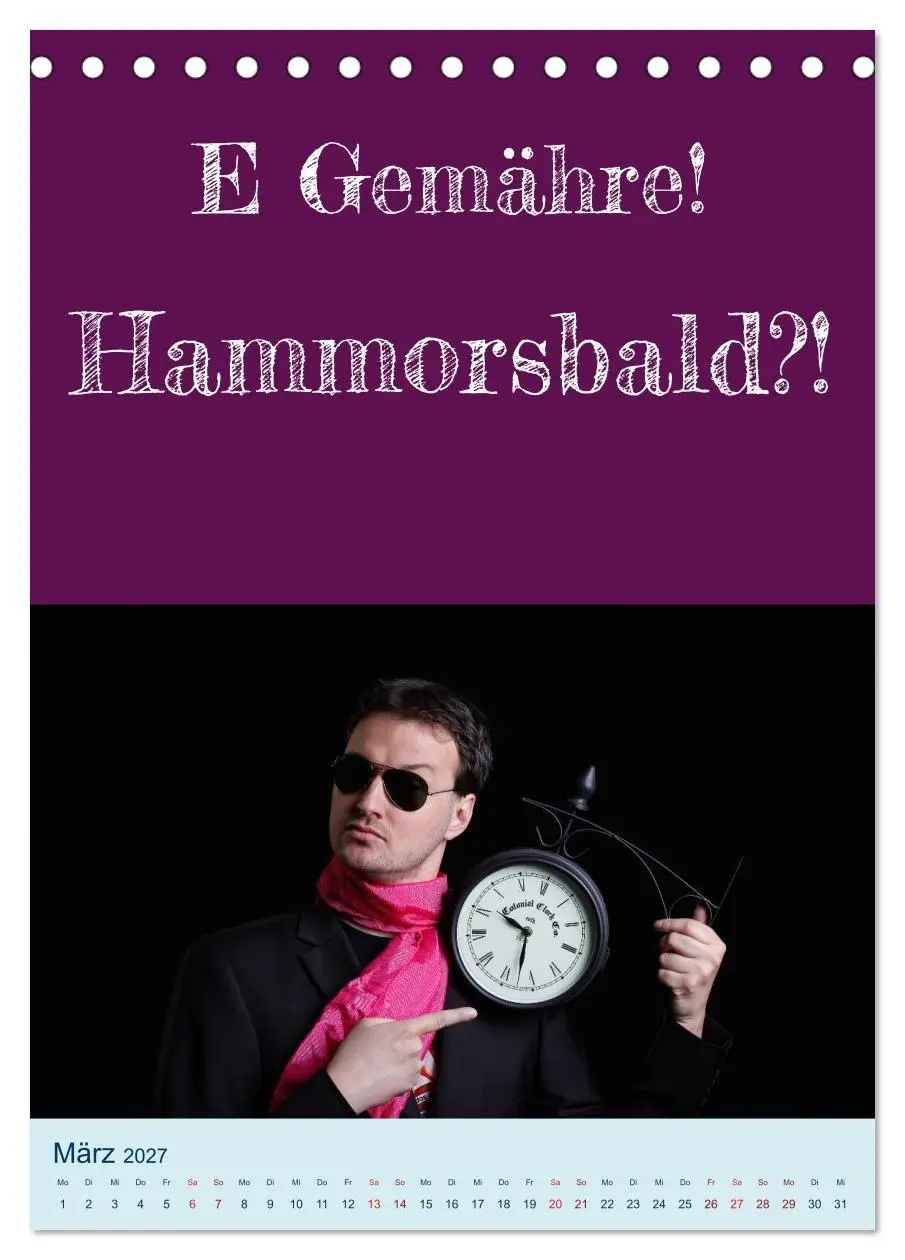 Bild: 9783569211742 | Ni schwäbborn! Mundart und Dialekt Kalender Sachsen (Tischkalender...