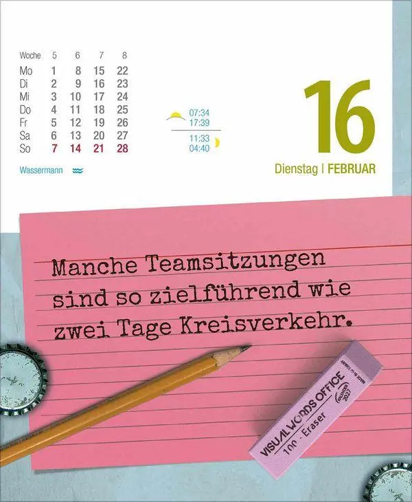 Bild: 9783819301742 | Visual Words Office 2027 | Korsch Verlag | Kalender | Spiralbindung