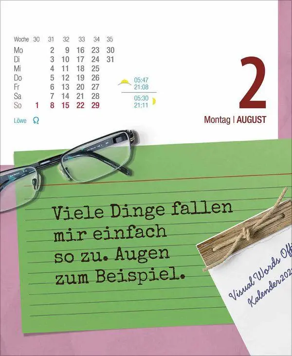 Bild: 9783819301742 | Visual Words Office 2027 | Korsch Verlag | Kalender | Spiralbindung