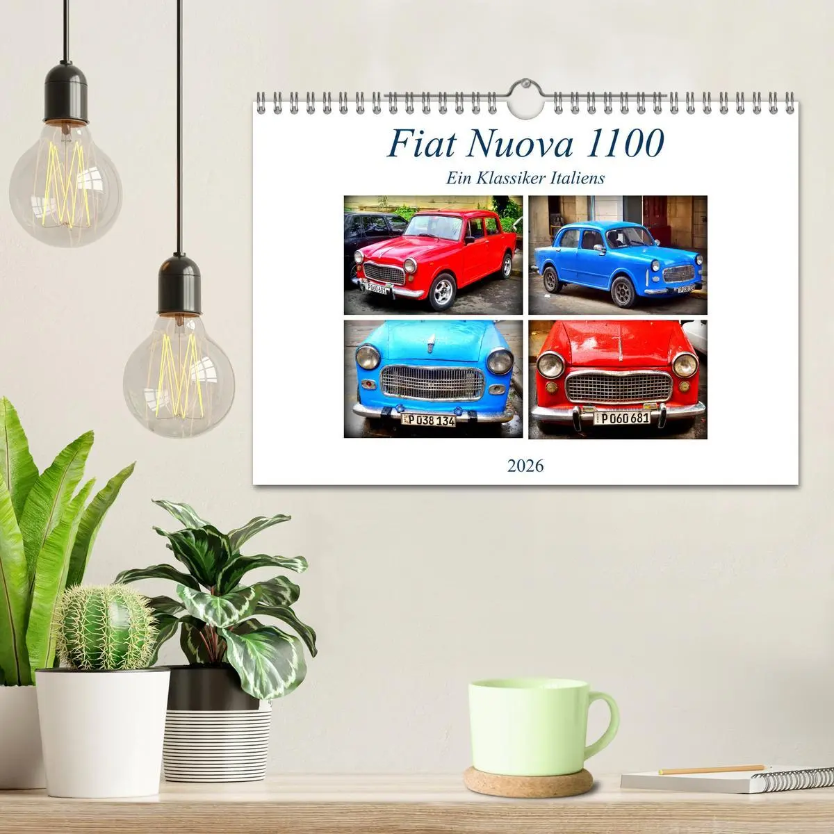 Bild: 9783457711842 | Fiat Nuova 1100 - Ein Klassiker Italiens (Wandkalender 2026 DIN A4...