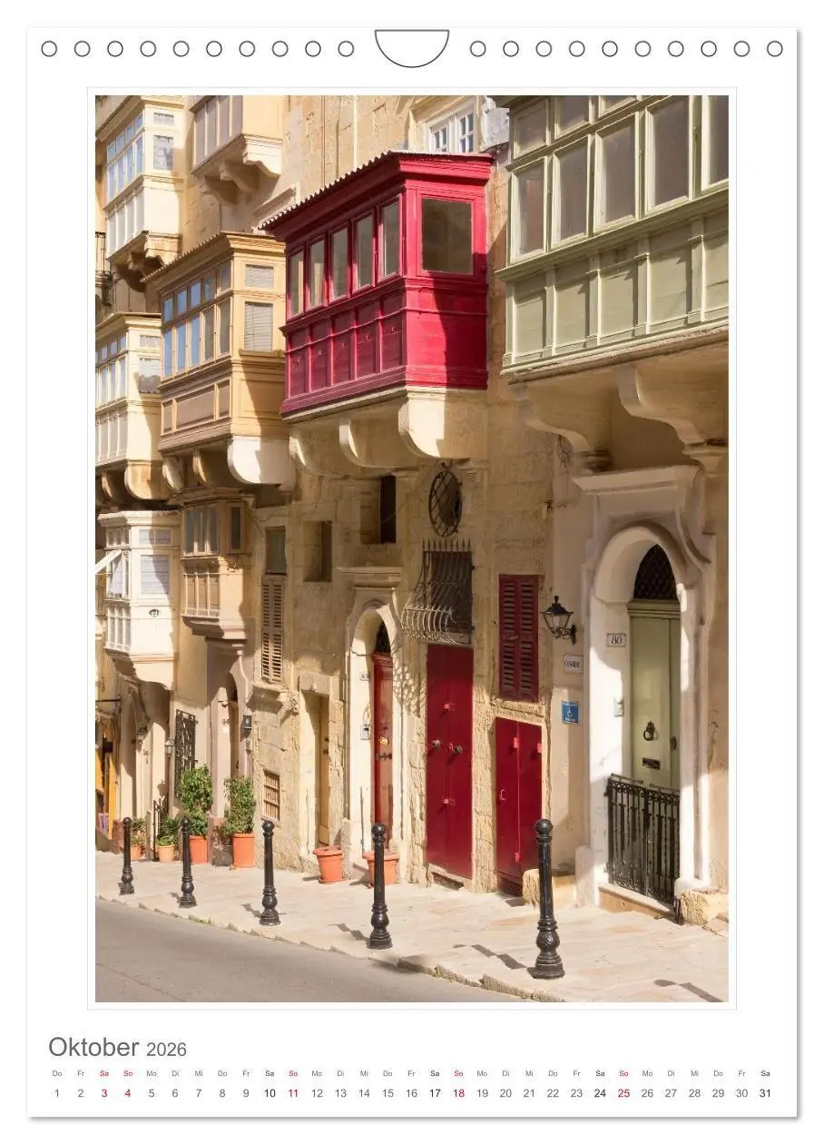Bild: 9783516661842 | Malta Impressionen (Wandkalender 2026 DIN A4 hoch), CALVENDO...