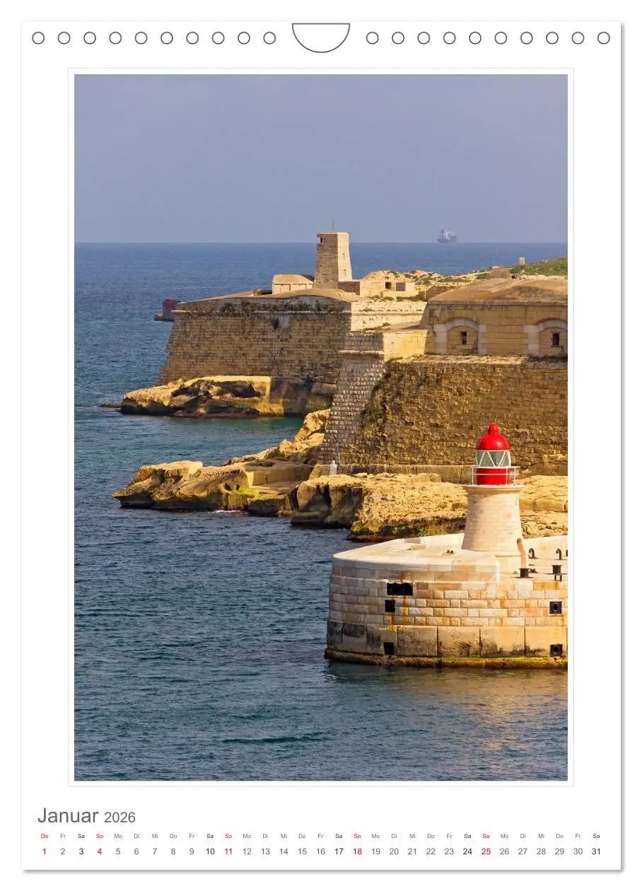 Bild: 9783516661842 | Malta Impressionen (Wandkalender 2026 DIN A4 hoch), CALVENDO...