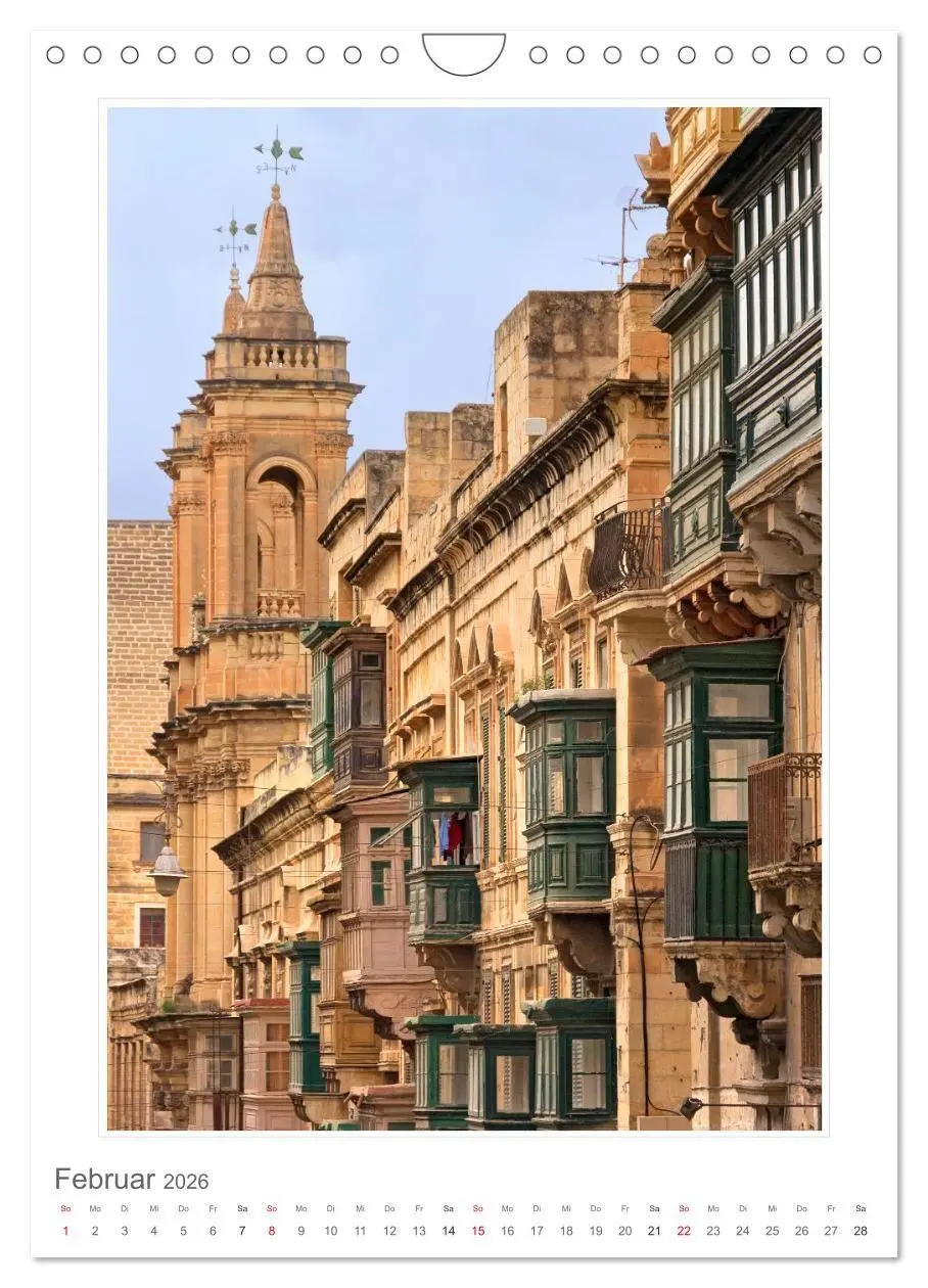 Bild: 9783516661842 | Malta Impressionen (Wandkalender 2026 DIN A4 hoch), CALVENDO...