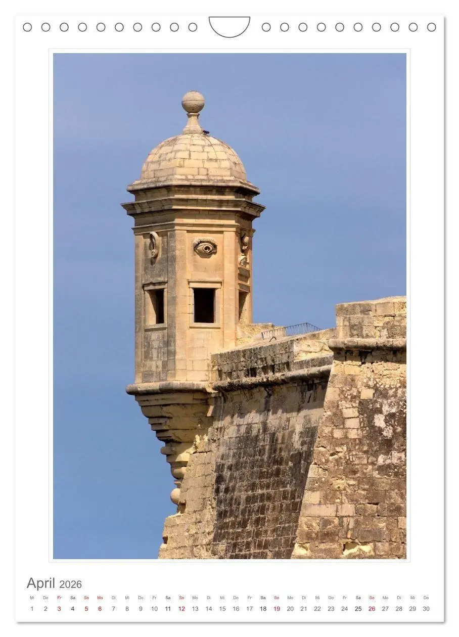 Bild: 9783516661842 | Malta Impressionen (Wandkalender 2026 DIN A4 hoch), CALVENDO...
