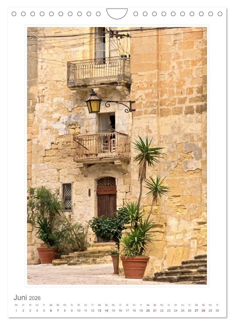Bild: 9783516661842 | Malta Impressionen (Wandkalender 2026 DIN A4 hoch), CALVENDO...