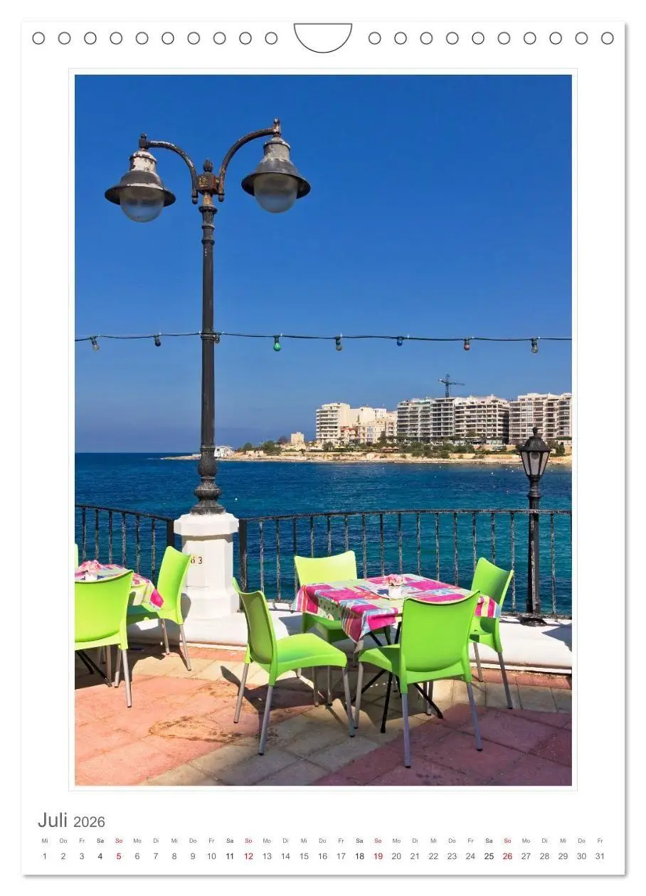 Bild: 9783516661842 | Malta Impressionen (Wandkalender 2026 DIN A4 hoch), CALVENDO...