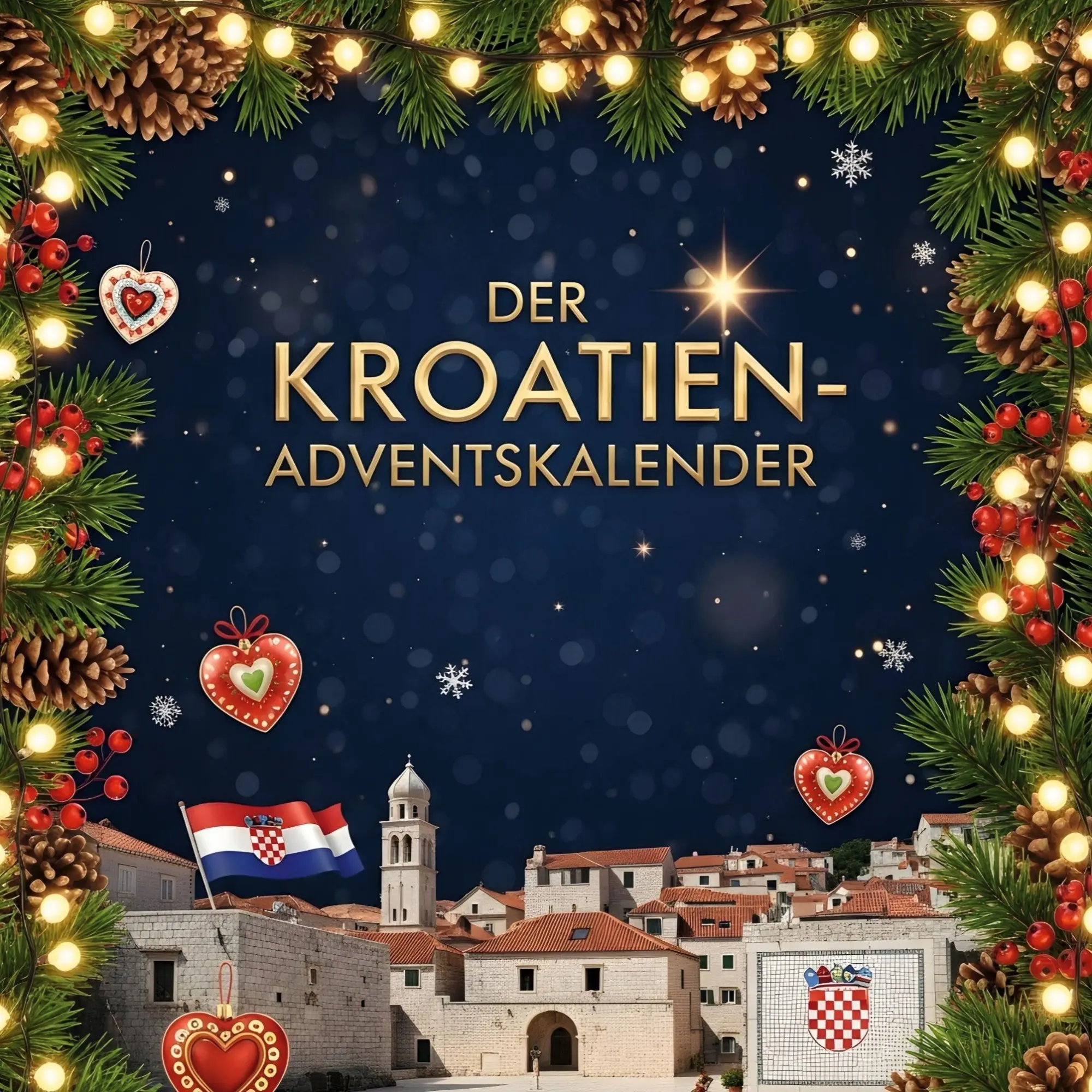 Cover: 9783695311842 | Der Kroatien-Adventskalender | Lucas Lehmann | Taschenbuch | Deutsch