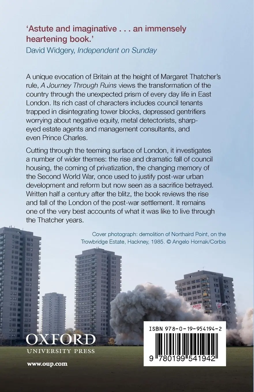 Rückseite: 9780199541942 | A Journey Through Ruins | The Last Days of London | Patrick Wright