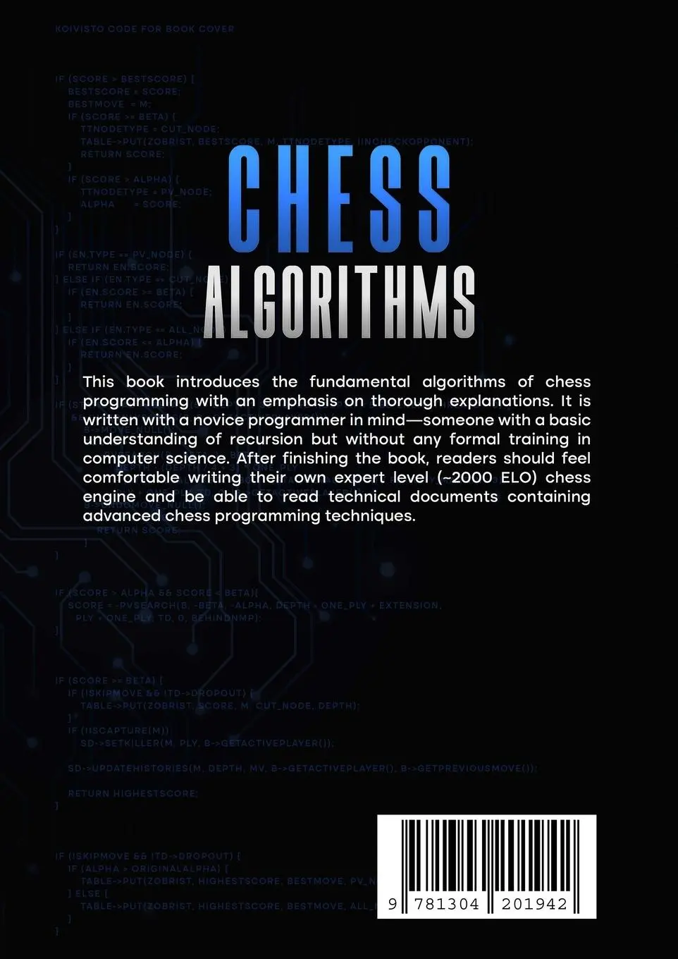 Rückseite: 9781304201942 | Chess Algorithms | Noah Caplinger | Taschenbuch | Englisch | 2021
