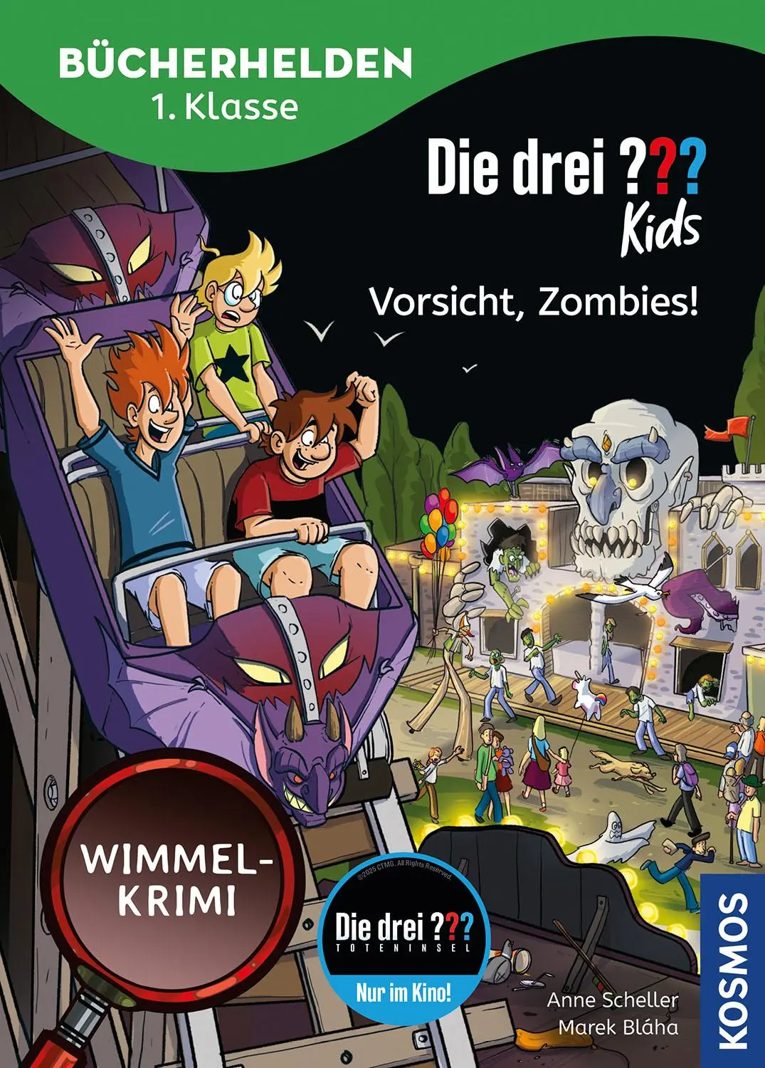 Cover: 9783440181942 | Die drei ??? Kids, Bücherhelden 1. Klasse, Vorsicht, Zombies! | Buch
