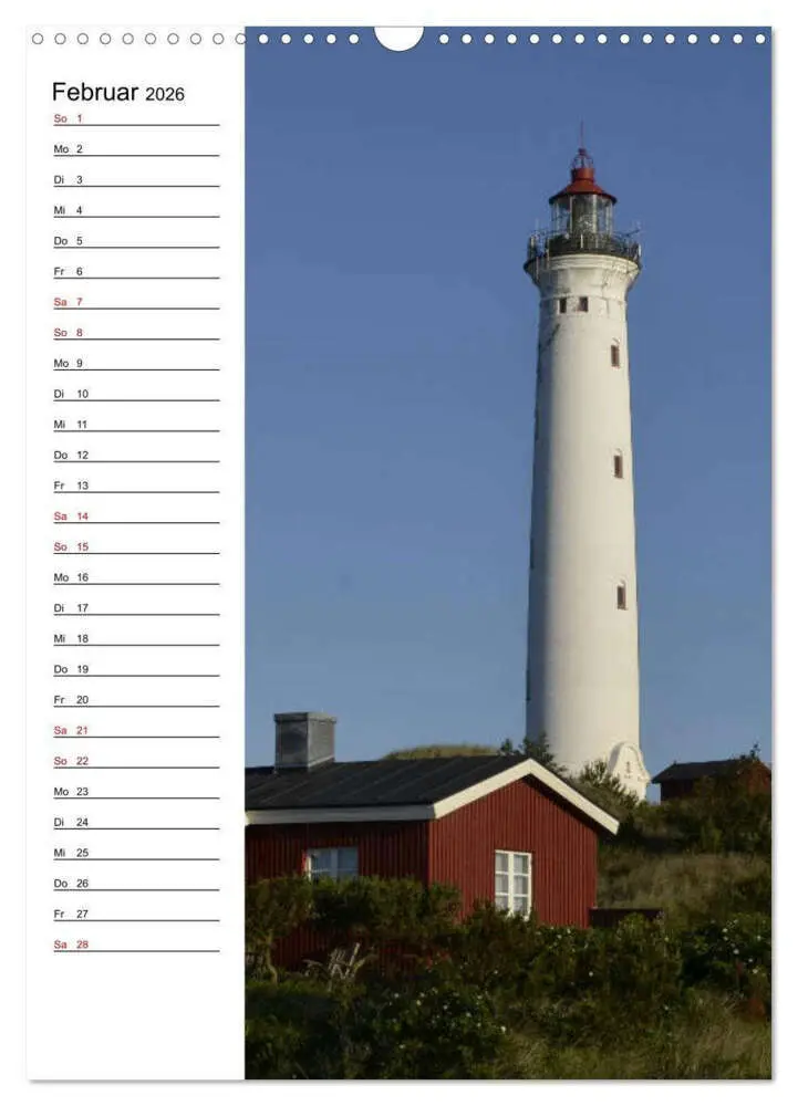 Bild: 9783516411942 | Leuchttürme in Dänemark (Wandkalender 2026 DIN A3 hoch), CALVENDO...