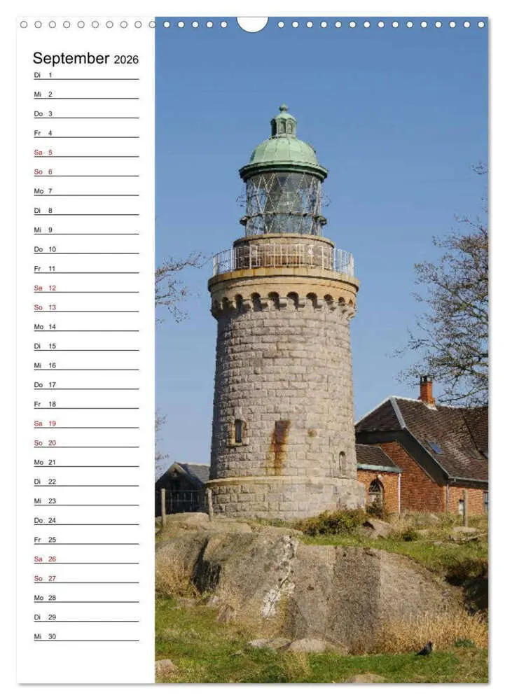Bild: 9783516411942 | Leuchttürme in Dänemark (Wandkalender 2026 DIN A3 hoch), CALVENDO...