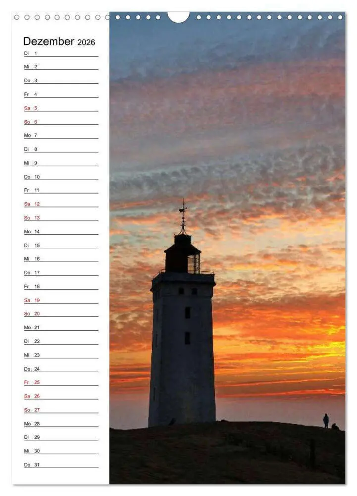 Bild: 9783516411942 | Leuchttürme in Dänemark (Wandkalender 2026 DIN A3 hoch), CALVENDO...