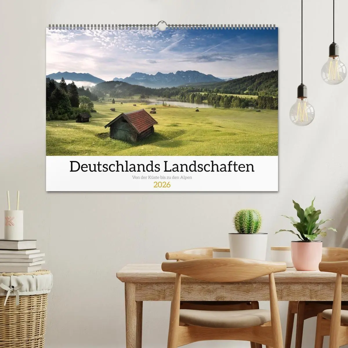Bild: 9783516721942 | Deutschlands Landschaften 2026 - Von der Küste bis zu den Alpen...