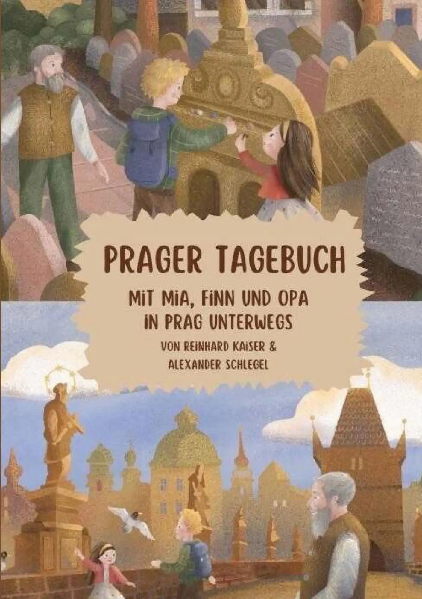 Cover: 9783696391942 | Prager Tagebuch | Mit Mia, Finn und Opa in Prag unterwegs | Buch