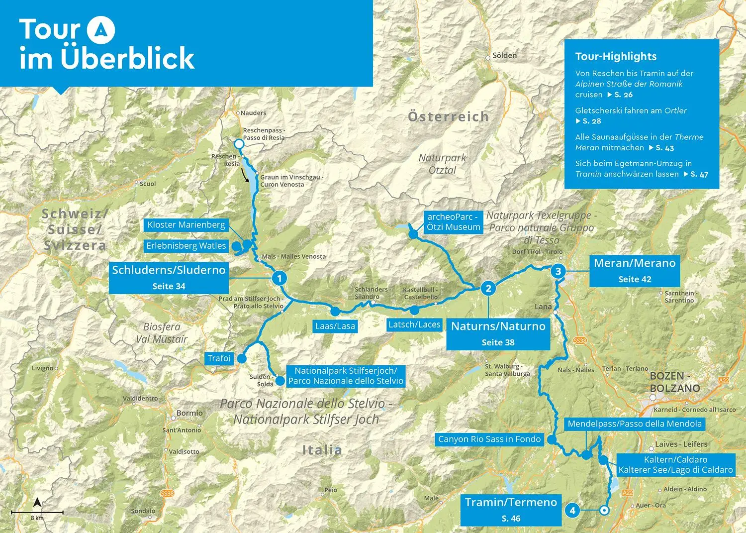 Bild: 9783829731942 | MARCO POLO Camper Guide Südtirol, Gardasee &amp; Venetien | Schnurrer