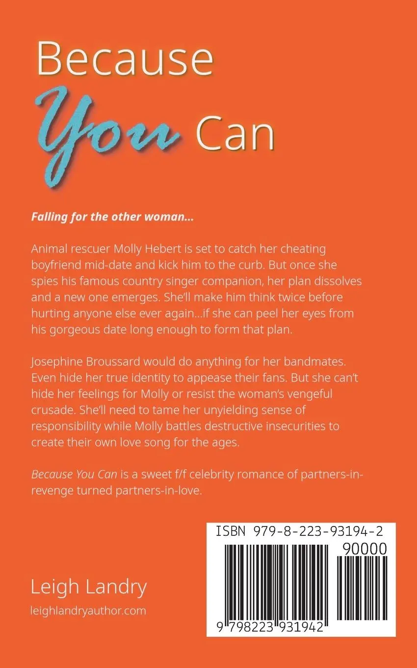 Rückseite: 9798223931942 | Because You Can | Leigh Landry | Taschenbuch | Englisch | 2020