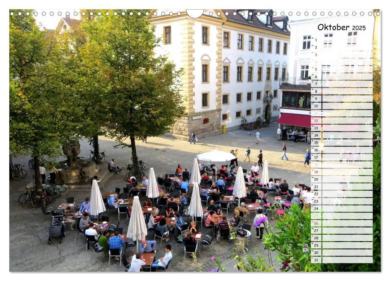 Bild: 9783435502042 | Regensburg erleben (Wandkalender 2025 DIN A3 quer), CALVENDO...