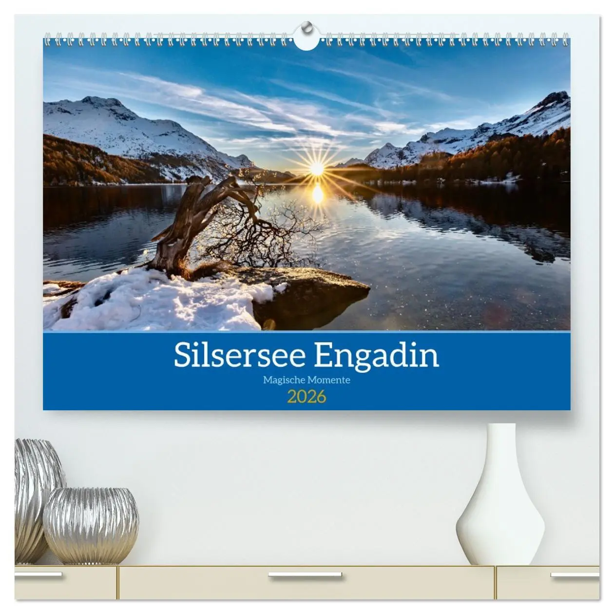 Cover: 9783457382042 | Silsersee Engadin (hochwertiger Premium Wandkalender 2026 DIN A2...
