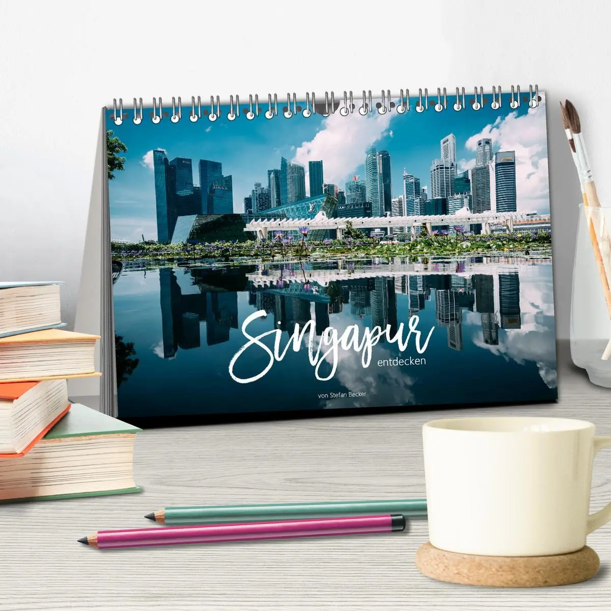 Bild: 9783457832042 | Singapur entdecken (Tischkalender 2026 DIN A5 quer), CALVENDO...