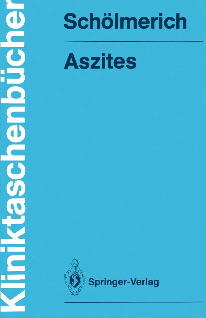 Cover: 9783540512042 | Aszites | Pathophysiologie - Diagnostik - Therapie | Schölmerich