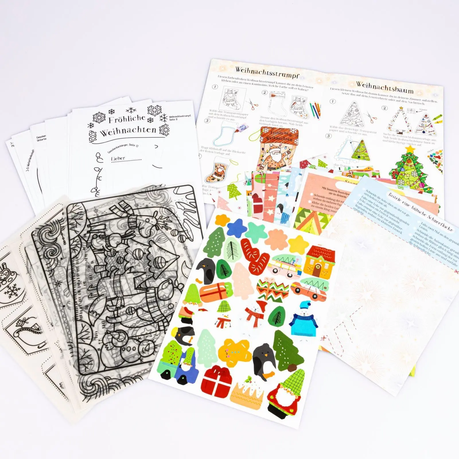 Bild: 9783551192042 | Bastelset für Kinder: Kreatives Bastelset: Weihnachten | Anton Poitier
