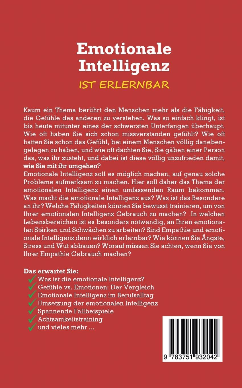 Rückseite: 9783751932042 | Emotionale Intelligenz ist erlernbar | Johannes Euler | Taschenbuch