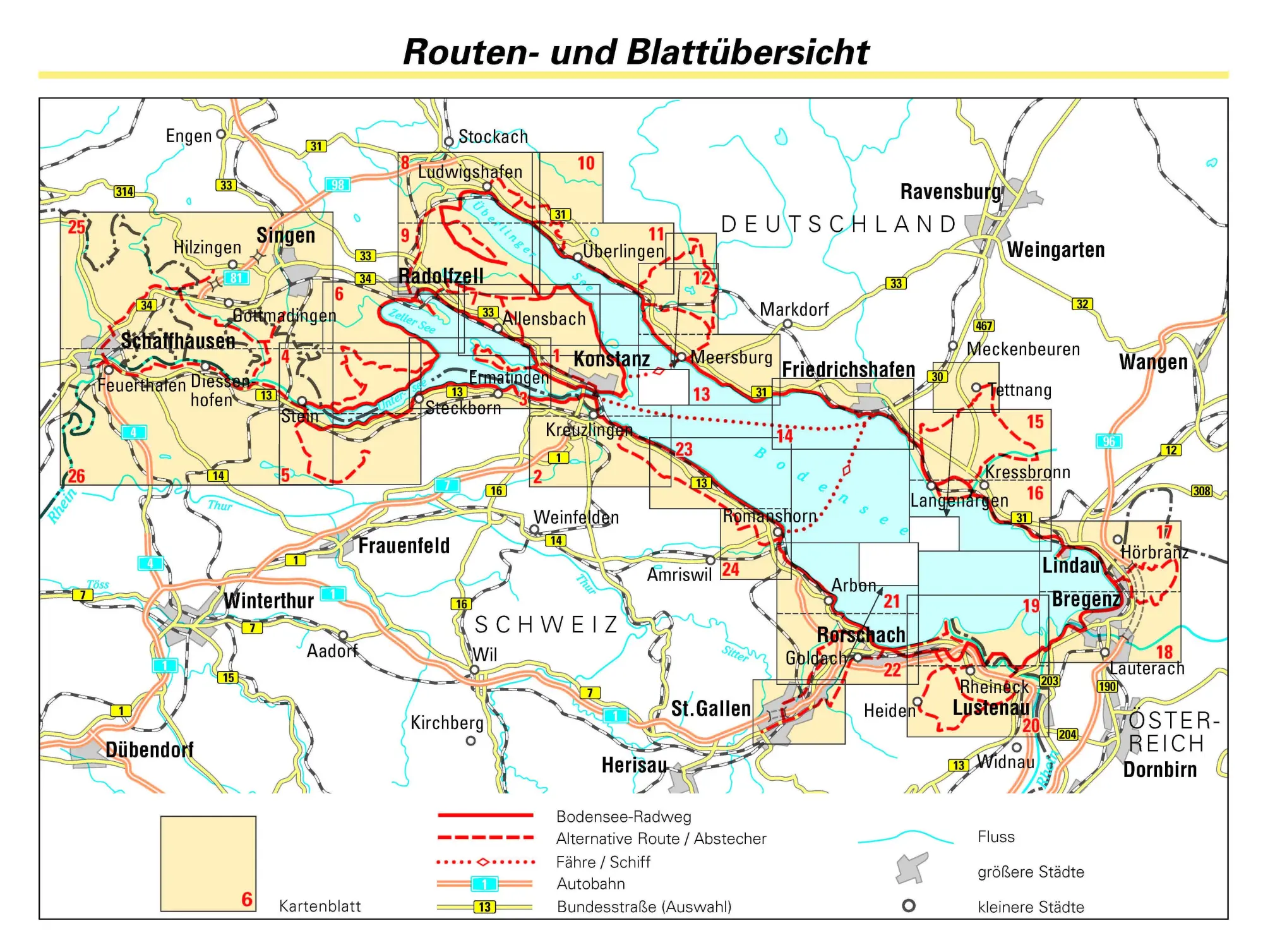 Bild: 9783969902042 | BVA ADFC Radreiseführer Bodensee-Radweg | Roland Schmellenkamp | 98 S.