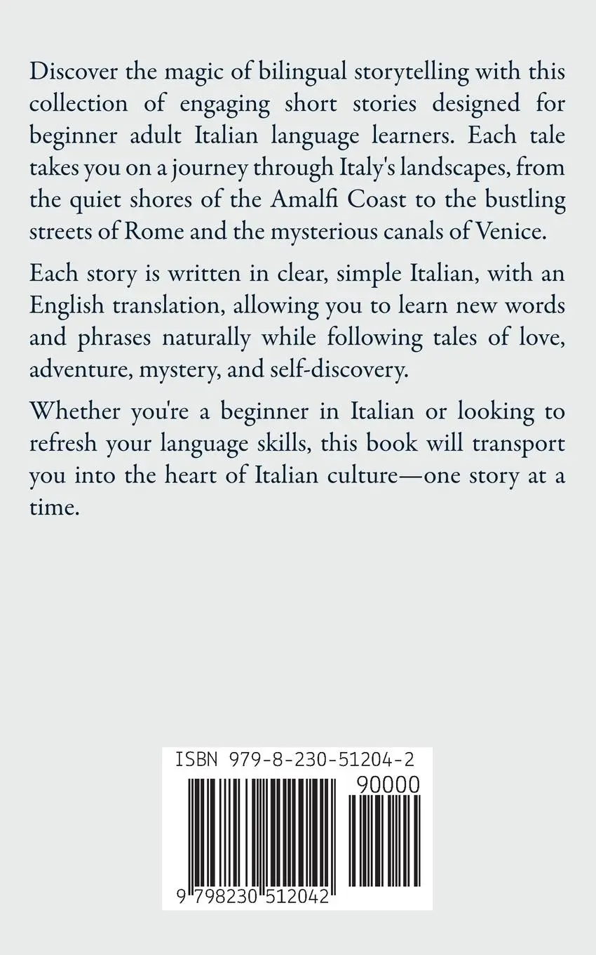 Rückseite: 9798230512042 | The Cat of Turin And Other Bilingual Italian-English Stories for...