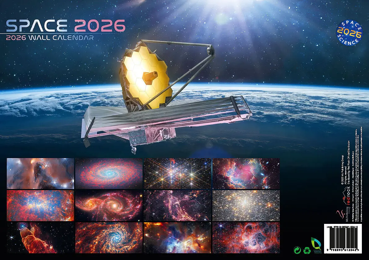 Bild: 9798893612042 | Space 2026: Views from the James Webb Telescope | Kalender | 14 S.
