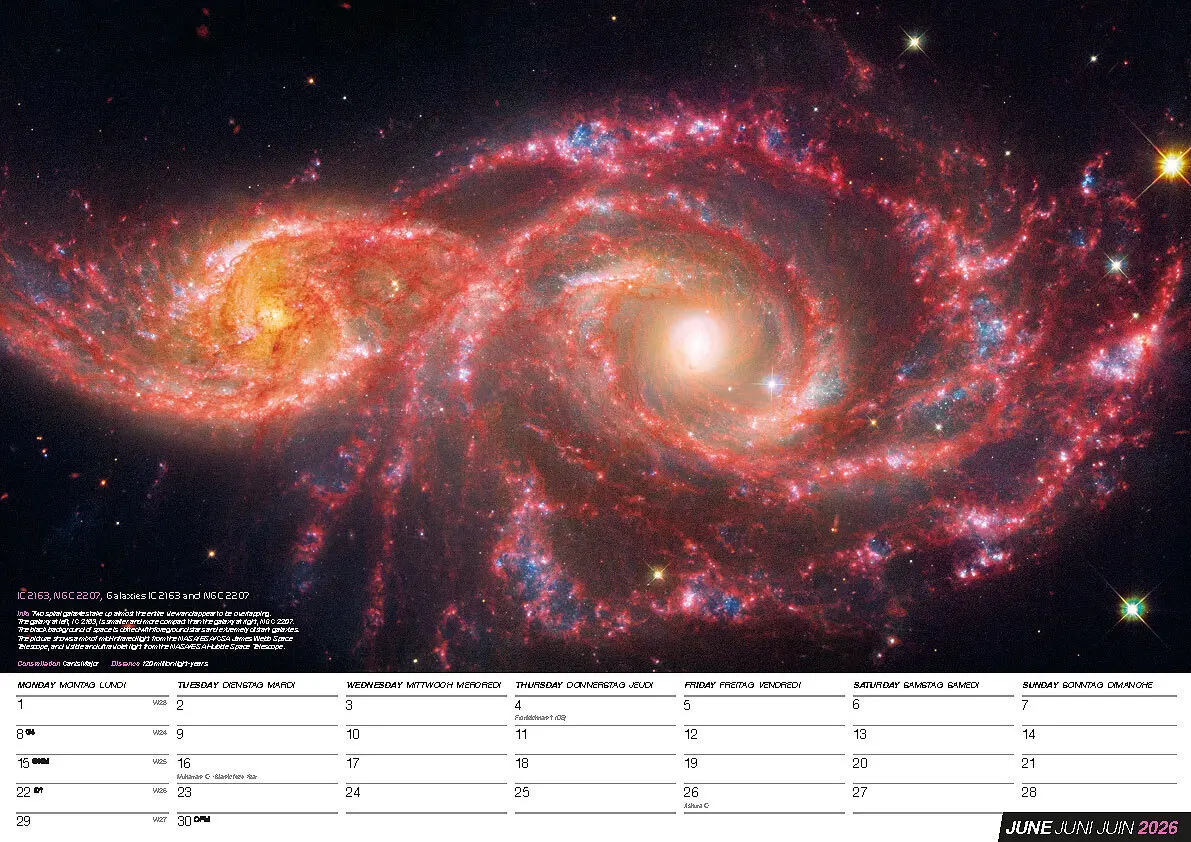 Bild: 9798893612042 | Space 2026: Views from the James Webb Telescope | Kalender | 14 S.