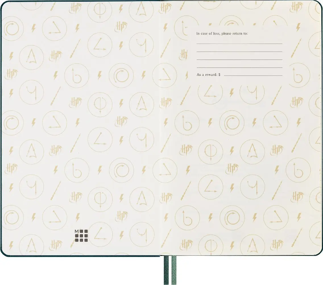 Bild: 8056999272142 | Moleskine Harry Potter Alohomora 18 Monate Wochen Notizkalender...